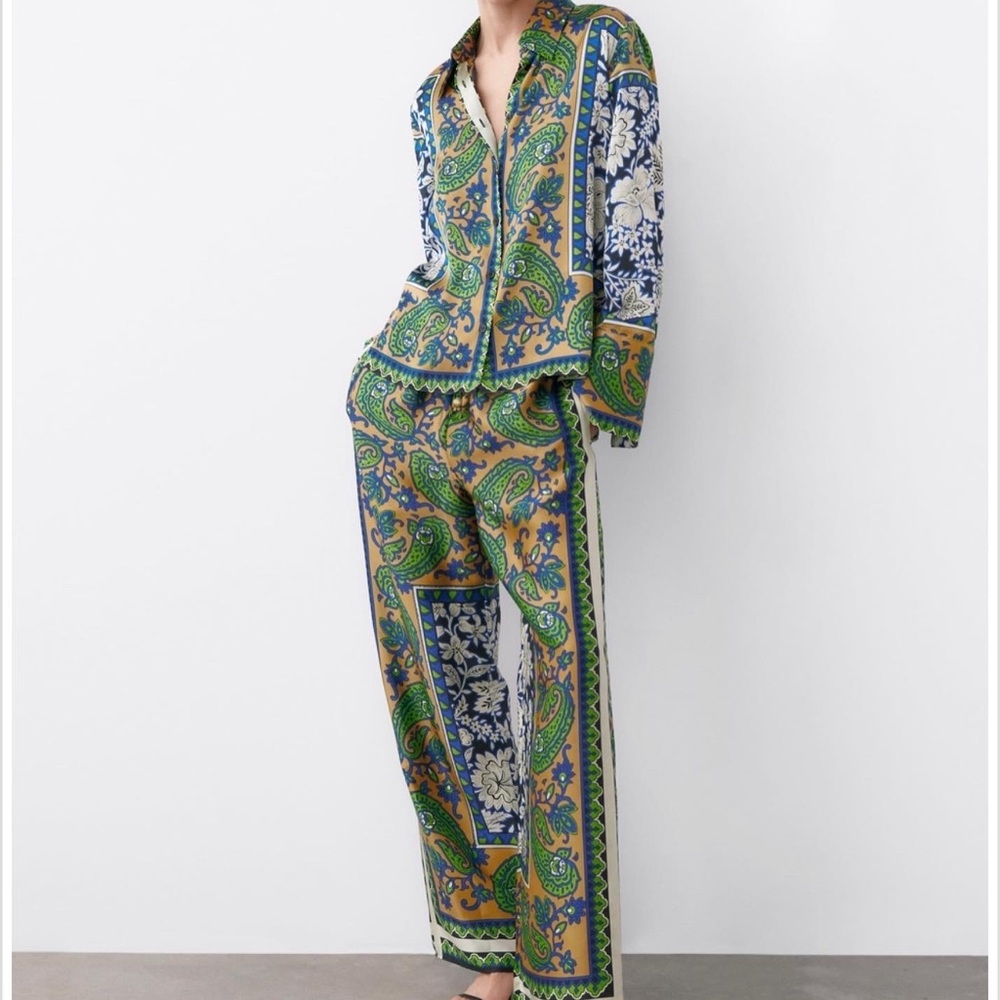 Green ZARA Set